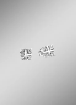 Exquisite Ohrstecker mit 8 Brillanten