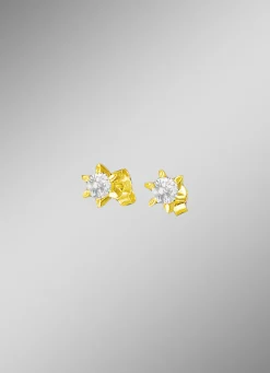 Exquisite Solitär-Ohrstecker