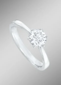 Fabelhafter Solitär-Damenring mit Brillant