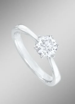 Fabelhafter Solitär-Damenring mit Brillant