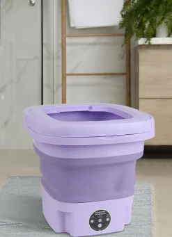 Faltbare Mini-Waschmaschine