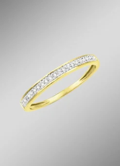 Feiner Damenring mit Diamanten