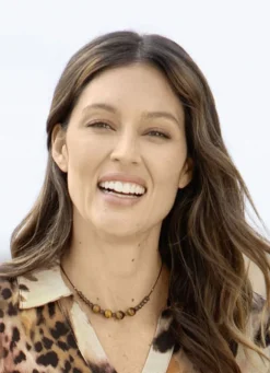 Feiner Metallreif mit echtem Tigerauge