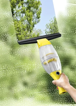 Fensterreiniger-Set mit automatischer Saugfunktion