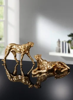 Figur Gepard aus hochwertigem Polyresin