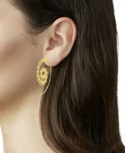 Filigrane Ohrringe aus Gold