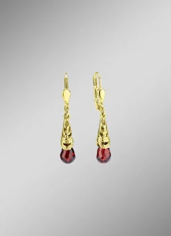 Filigrane, tropfenförmige Ohrringe