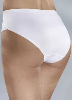 Fünferpack Slips mit glänzenden Abschlüssen