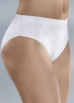 Fünferpack Slips mit glänzenden Abschlüssen