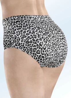 Fünferpack Slips mit Raubtierdessin