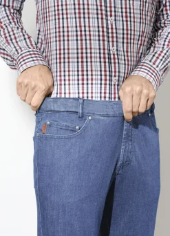 Francesco Botti-Jeans mit Komfortbund in 3 Farben