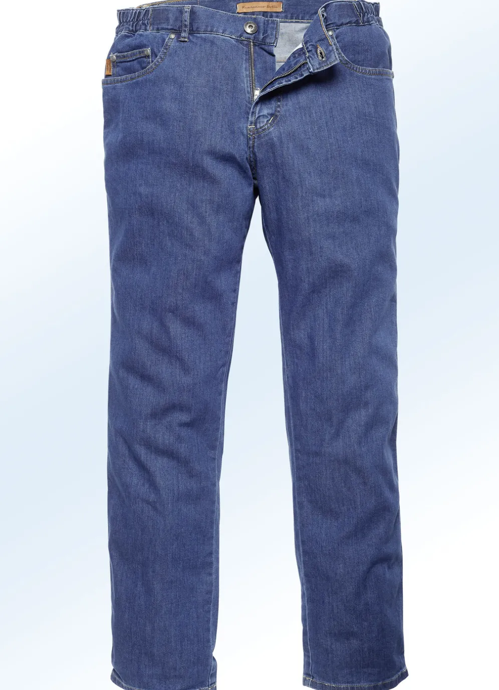 Francesco Botti-Jeans mit Dehnbundeinsätzen in 3 Farben