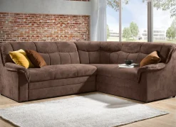 Frei im Raum aufstellbare Polsterecke mit Bettfunktion