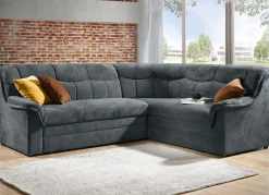 Frei im Raum aufstellbare Polsterecke mit Bettfunktion