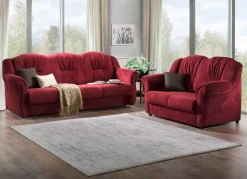 Frei im Raum aufstellbare Polstermöbel mit Federkern