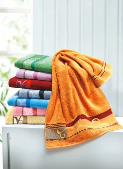 Frottier-Serie mit edel bestickter Bordüre von Dyckhoff