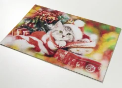 Fußmatte Kätzchen mit rutschfester Rückseite