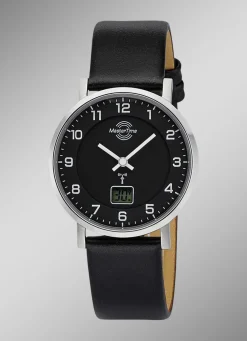 Funk-Damenuhr mit Lederband