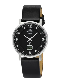 Funk-Damenuhr mit Lederband