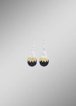 Funkelnde Ohrhaken mit Swarovski-Elements