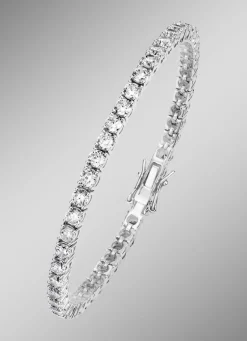 Funkelndes Armband mit synth. Zirkonia