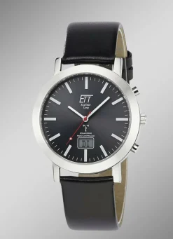 Funkgesteuerte Herrenuhr mit Solar-Antrieb