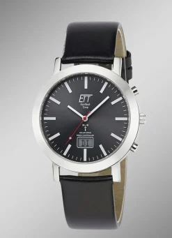 Funkgesteuerte Herrenuhr mit Solar-Antrieb
