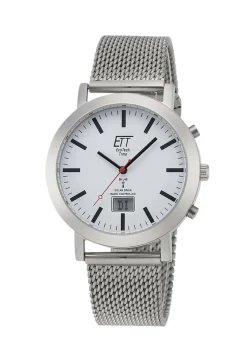 Funkgesteuerte Partneruhr mit Solar-Antrieb