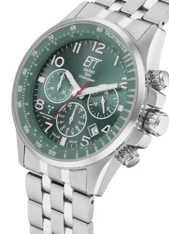 Funk-Solar-Chronograph mit Wechselband