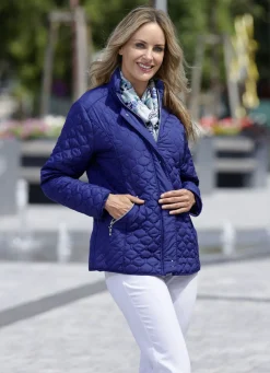 Funktionsjacke mit interessantem Stepp