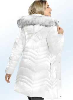 Funktions-Kurzmantel mit abnehmbarer Kapuze