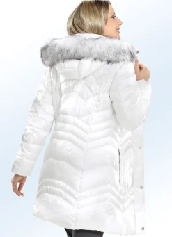 Funktions-Kurzmantel mit abnehmbarer Kapuze