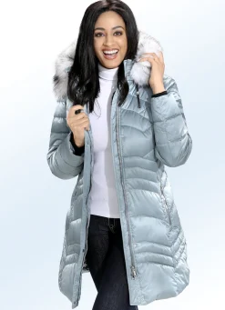 Funktions-Kurzmantel mit abnehmbarer Kapuze