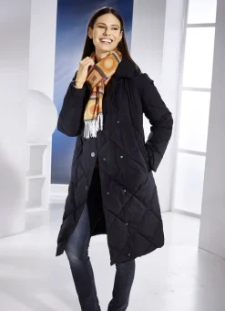 Funktionsmantel mit Rautenstepp