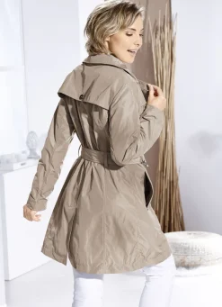 Funktions-Trenchcoat mit Gürtel