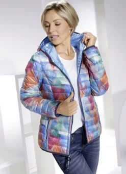 Funktions-Wendejacke mit fester Kapuze