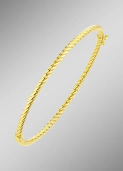 Gedrehter Armreif mit Steckschloss