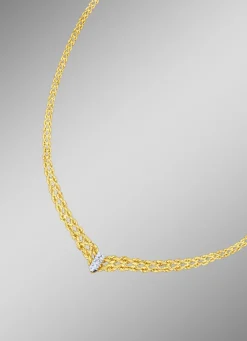 Geflochtene Kordelketten-Garnitur in hochwertiger Ausführung