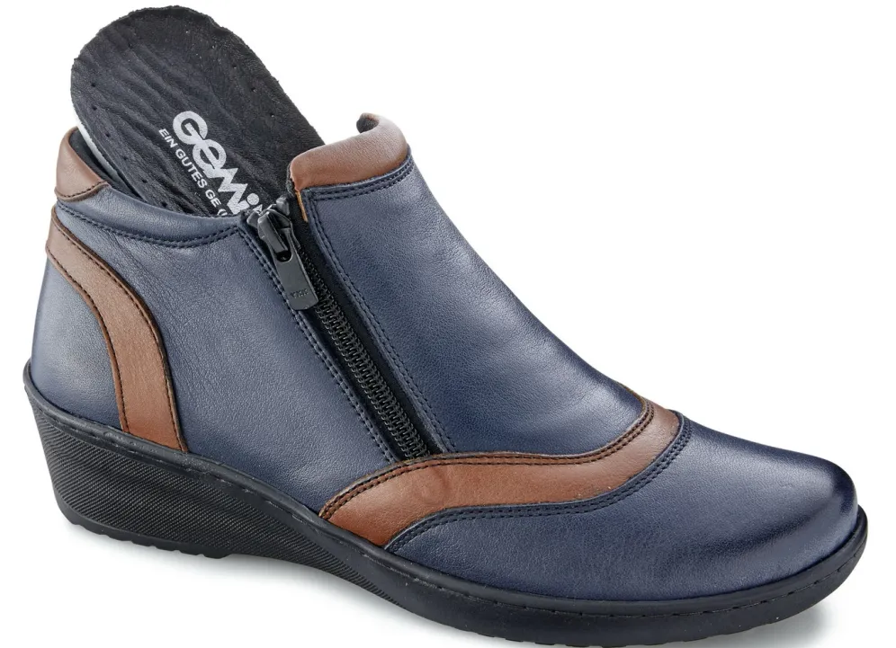Gemini, bequeme Damen-Boots, Weite H, mit herausnehmbarem Fußbett