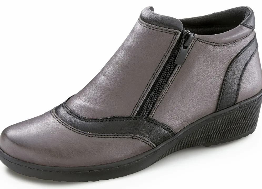 Gemini, bequeme Damen-Boots, Weite H, mit herausnehmbarem Fußbett