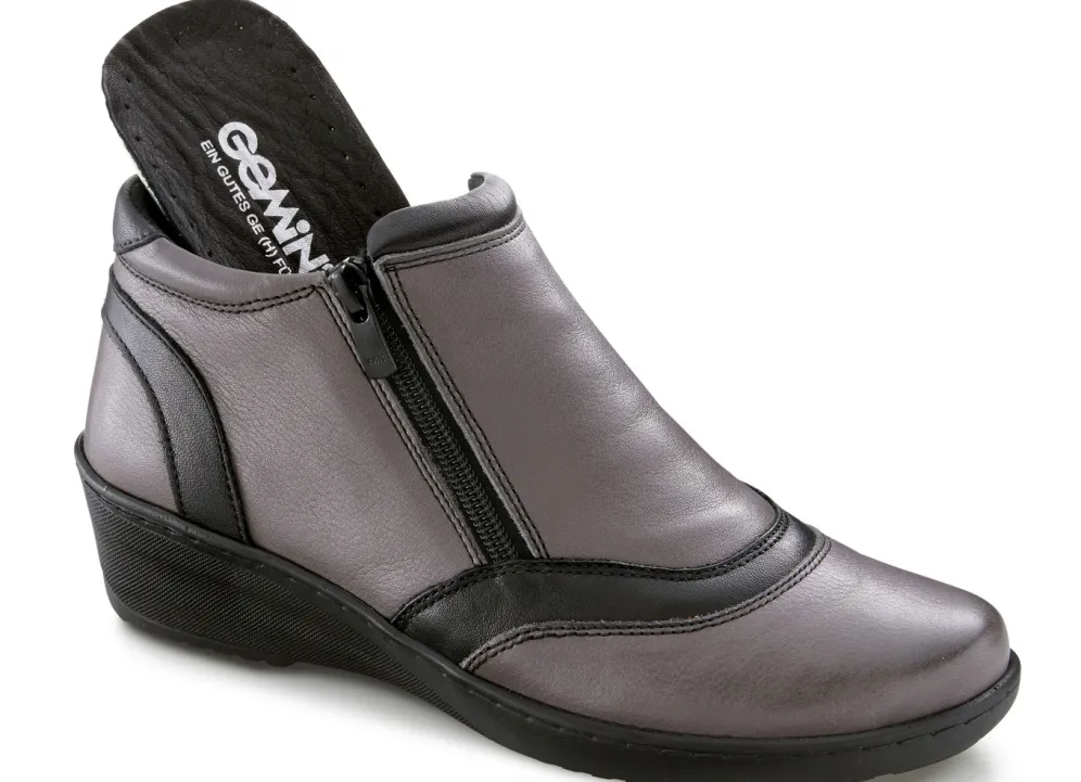 Gemini, bequeme Damen-Boots, Weite H, mit herausnehmbarem Fußbett