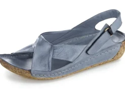 Gemini, bequeme Damen-Sandalen, Weite G, mit Gummizug