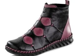 Gemini Bootie aus dezent schattiertem Rind-Nappaleder