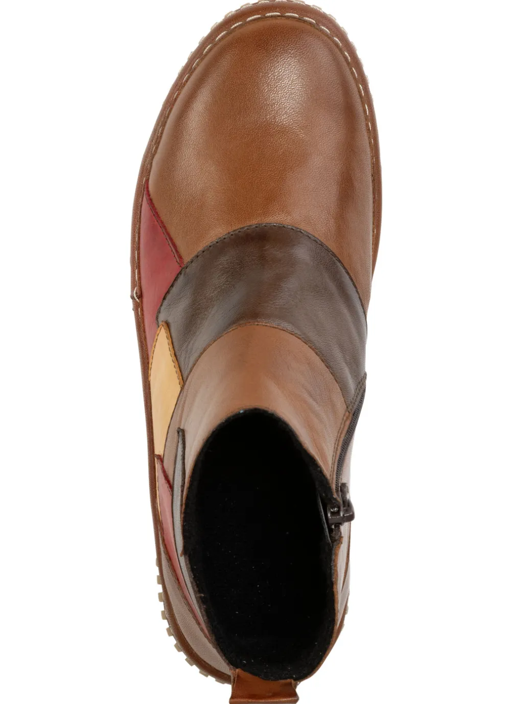 Gemini Bootie im Patchwork-Stil