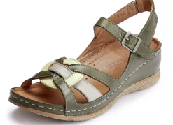 Gemini, klassische Damen-Sandalen, Weite G, mit Gummizug
