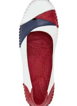 Gemini, klassische Damen-Slipper, Weite G, mit herausnehmbarem Fußbett