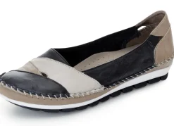 Gemini, klassische Damen-Slipper, Weite G, mit herausnehmbarem Fußbett