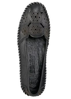 Gemini, leichte Damen-Slipper, Weite G, mit herausnehmbarem Fußbett