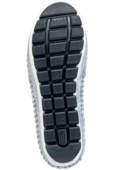 Gemini Mokassin-Slipper aus weichem, glänzend geprägtem Nappaleder