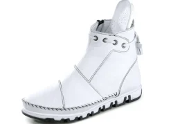 Gemini Mokassin-Stiefelette aus Rind-Nappaleder mit Knitter-Struktur